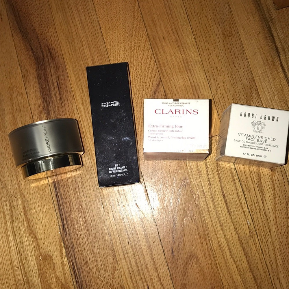 Clarins, Bobbi brown, amorepacific, mac
